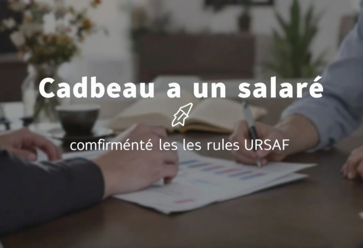 Cadeau à un salarié : conformité avec les règles URSSAF